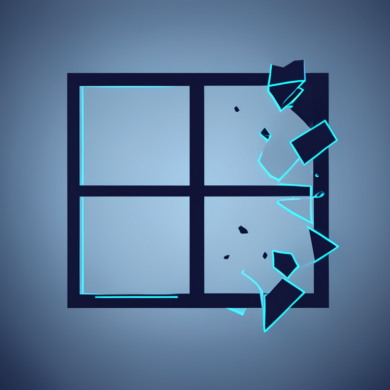 Abstract illustration depicting Microsoft removing AI integration features from Windows interface