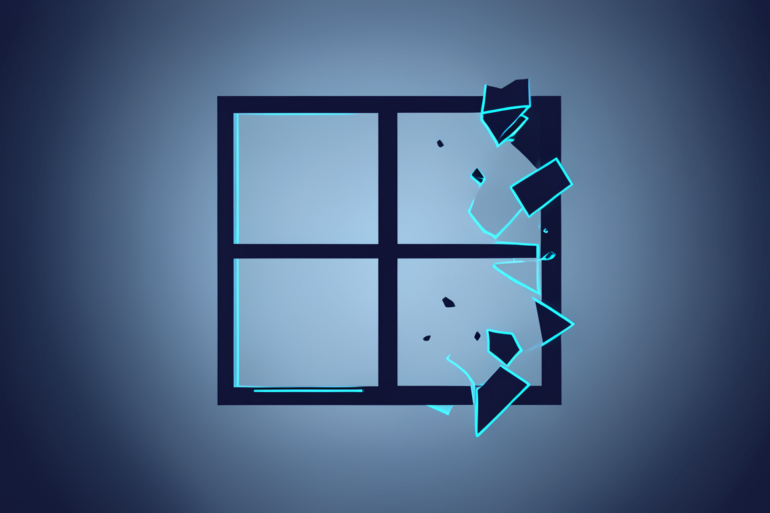 Abstract illustration depicting Microsoft removing AI integration features from Windows interface