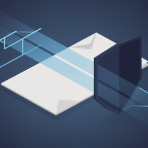 Abstract illustration of document filtering system representing ArXiv's enforcement of AI-generated paper detection