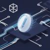 Abstract illustration depicting suspended token-based billing system with geometric shapes representing AI infrastructure and interrupted data flows