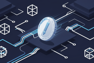 Abstract illustration depicting suspended token-based billing system with geometric shapes representing AI infrastructure and interrupted data flows