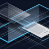 Abstract illustration of overlapping regulatory frameworks represented by intersecting geometric planes and document shapes