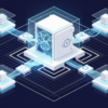 Abstract illustration of sovereign AI infrastructure with contained data flows and secure geometric boundaries