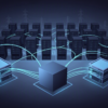 Abstract illustration of data centre infrastructure representing AI compute capacity agreements