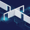 Abstract illustration depicting regulatory barriers in artificial intelligence development and trade