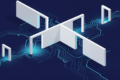 Abstract illustration depicting regulatory barriers in artificial intelligence development and trade
