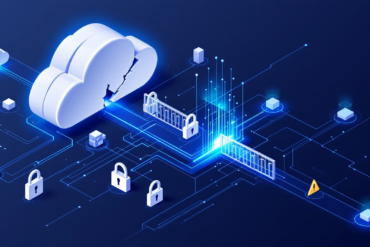 Abstract illustration depicting AI agent security breach through cloud infrastructure vulnerabilities and exposed access credentials
