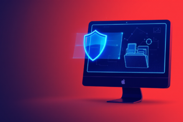 Illustration depicting Apple Mac security controls restricting AI agent access to file systems