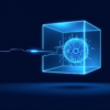 Illustration of an isolated AI system disconnected from network connections, representing Anthropic's decision to air-gap internal evaluations